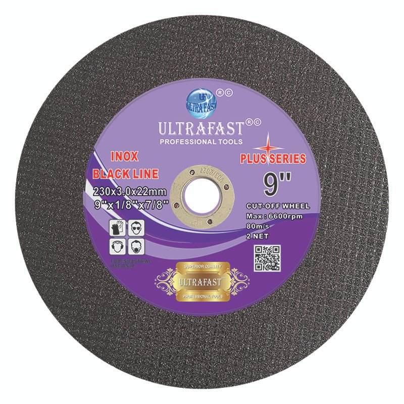 CUT OFF WHEEL PLUS SERIES BLACKLINE-DOUBLE NET