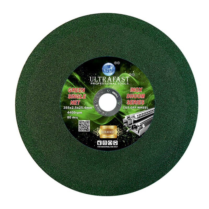 CUT OFF WHEEL DHOOM SERIES GREEN-SINGLE NET