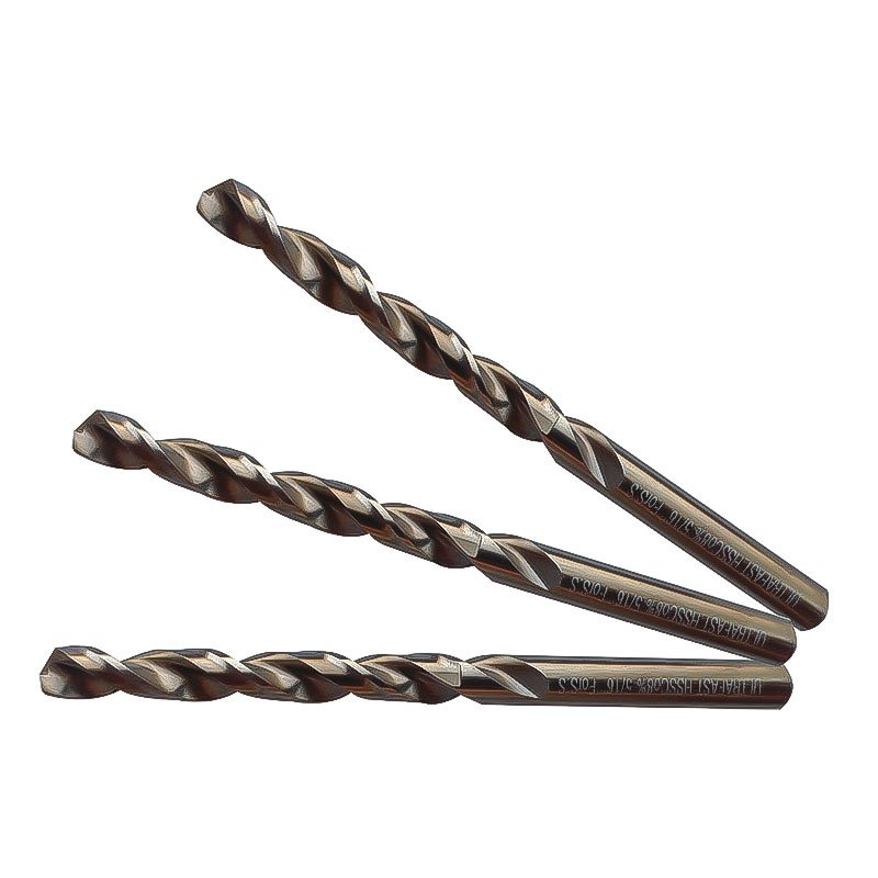 HSS DRILL BITS FOR STAINLESS STEEL PLATINUM SERIES (COBALT 8%)