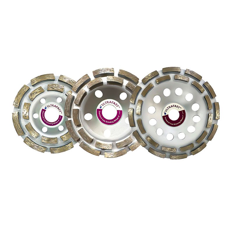 ULTRAFAST DOUBLE ROW GRINDING CUP WHEELS